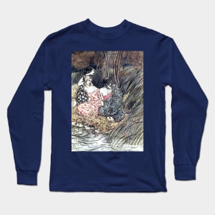 Naiads - Arthur Rackham Long Sleeve T-Shirt